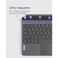 Inateck Surface Go Keyboard,pro Surface Go 4 (2023), Surface Go 3/2/1 Gen,Bluetooth 5.3, 7barevné podsvícení,klávesnice Surface 